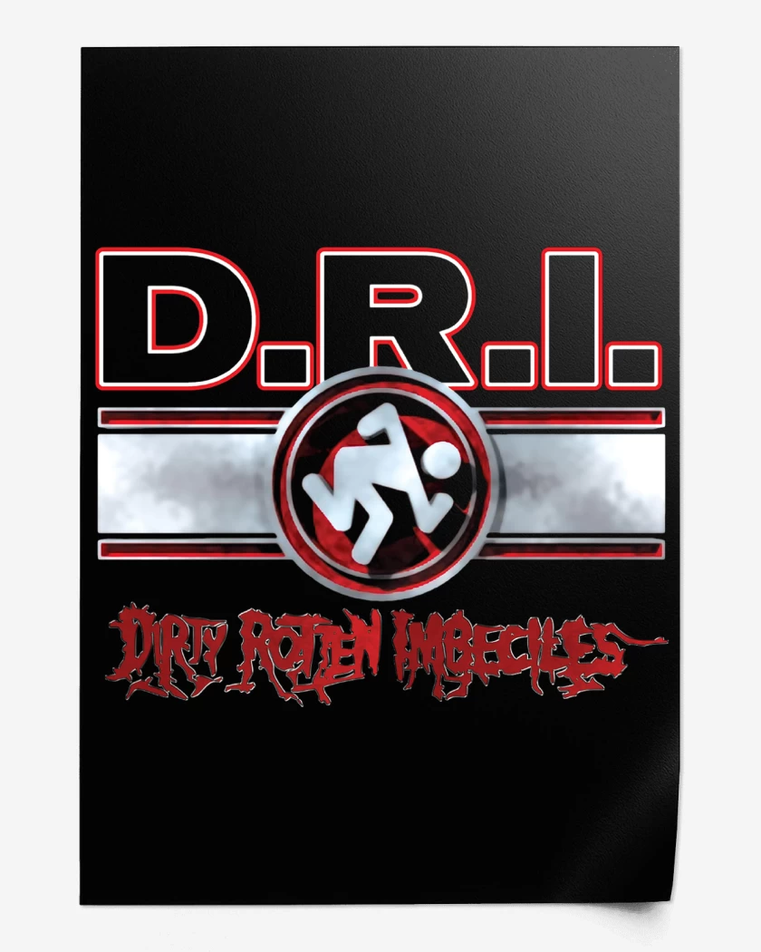 Print D.R.I DIRTY ROTTEN IMBECILES