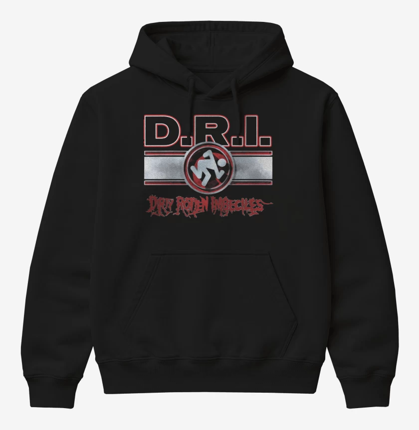 Poleron Canguro básico D.R.I DIRTY ROTTEN IMBECILES