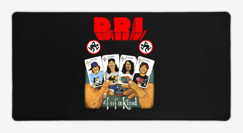 Mouse pad Gamer D.R.I. 4 OF A KIND
