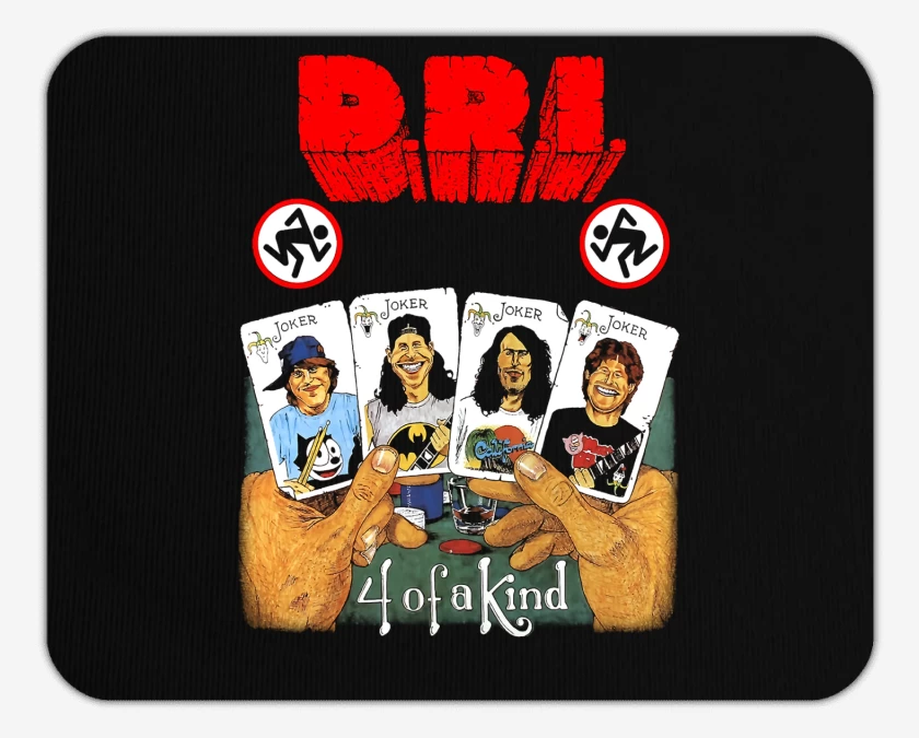 Mousepad D.R.I. 4 OF A KIND