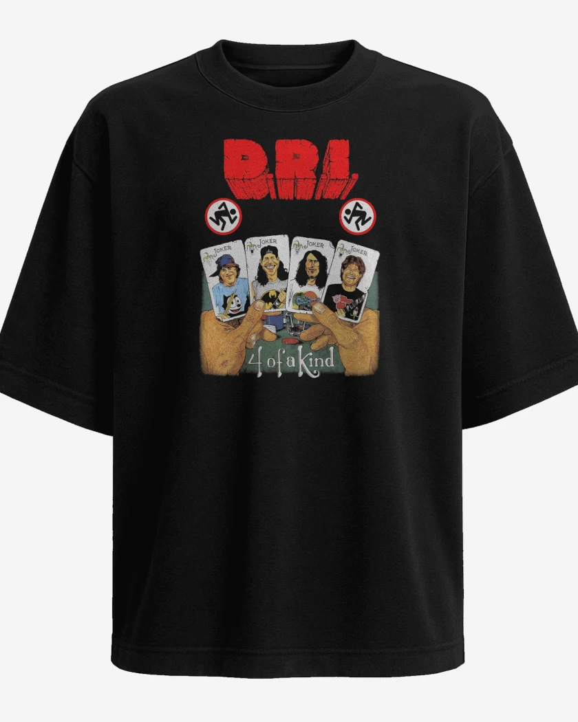 Polera Oversize D.R.I. 4 OF A KIND