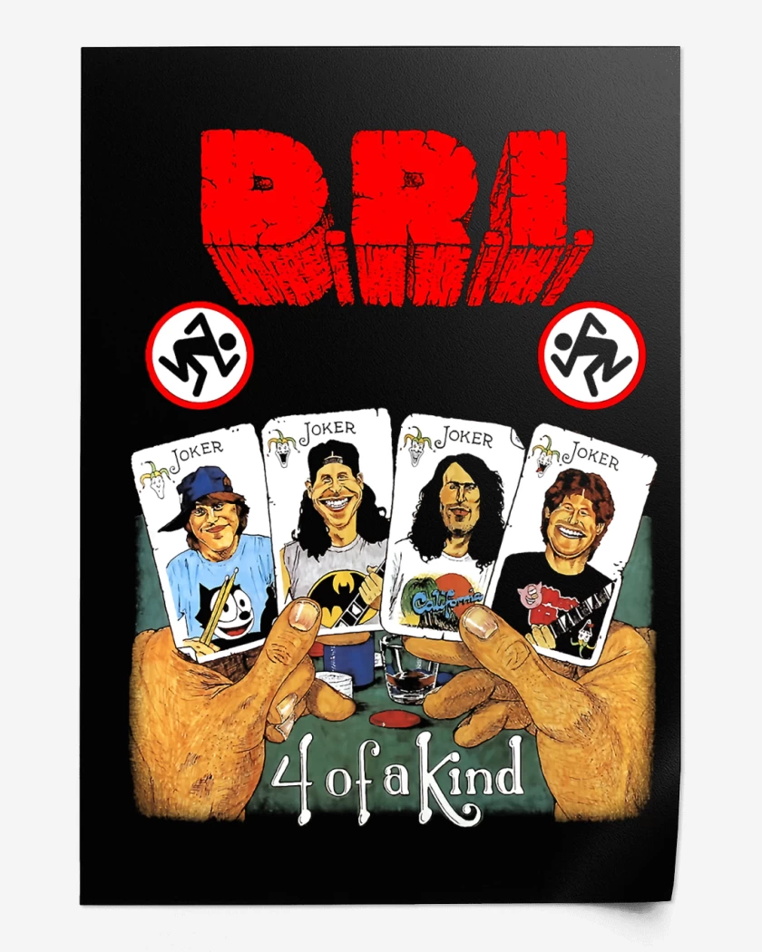 Print D.R.I. 4 OF A KIND