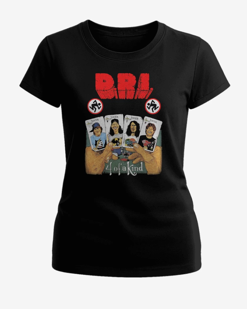 Polera de Mujer D.R.I. 4 OF A KIND