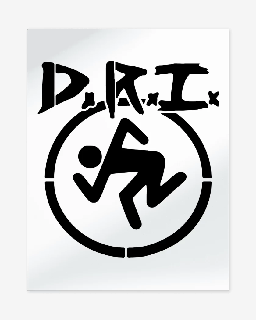 Print metalico Blanco de DxRxIx N