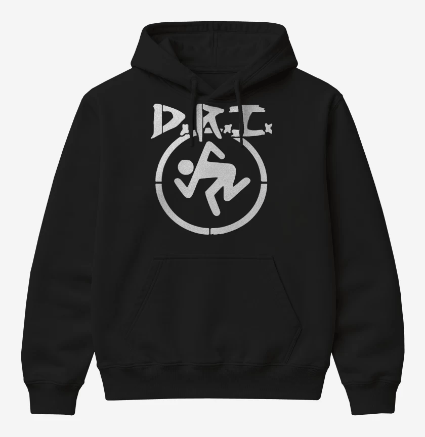 Poleron Canguro básico Negro de DRI LOGO