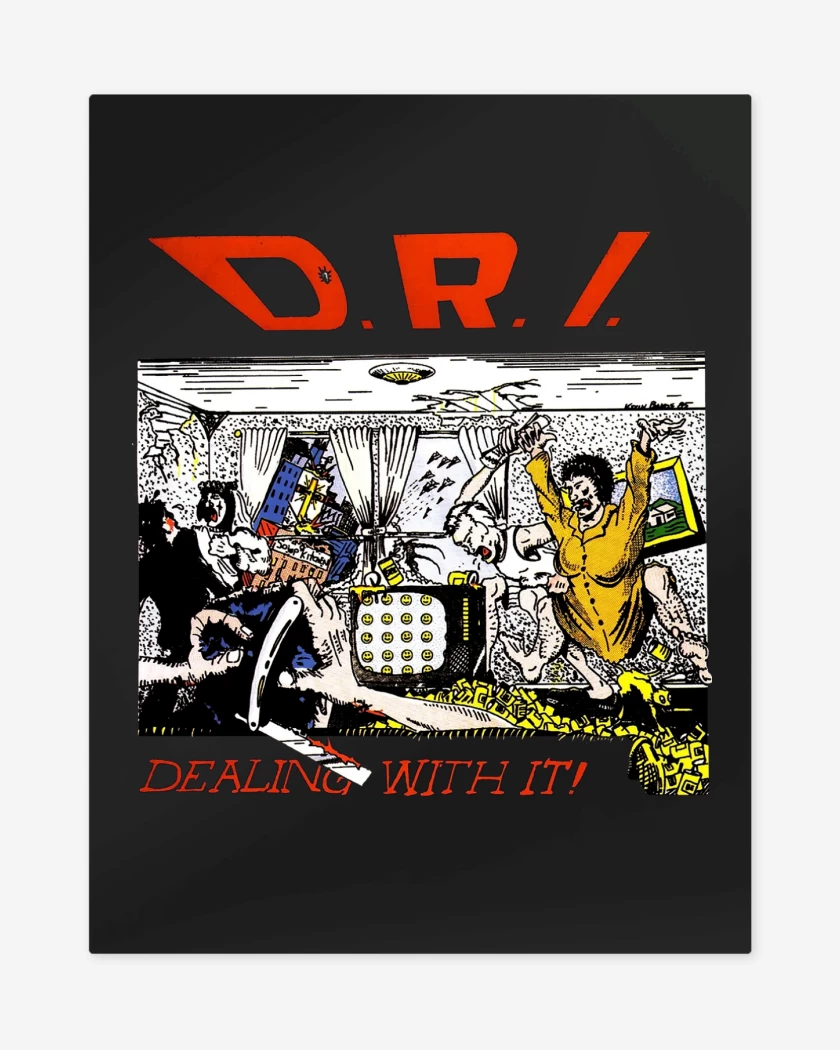 Print metalico Negro de DRI Dealing With It
