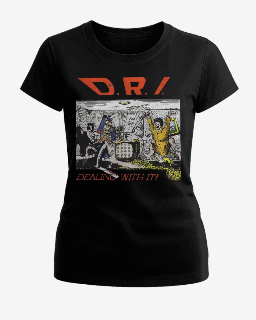 Polera de Mujer Negro de DRI Dealing With It