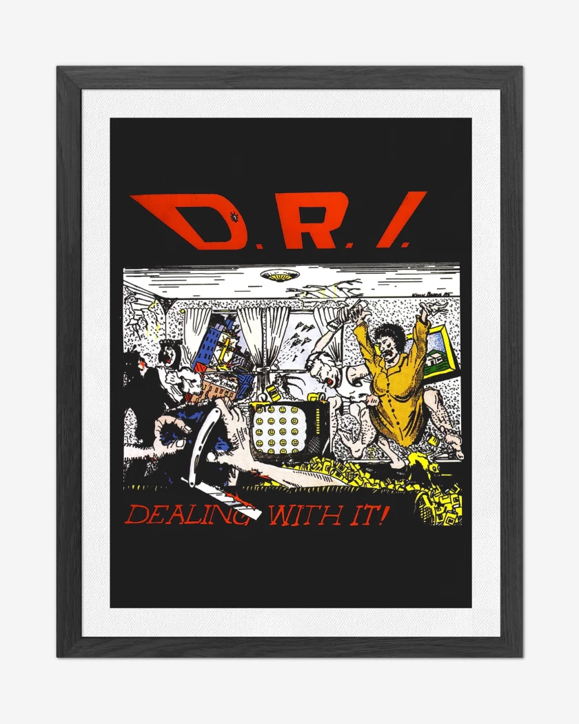 Cuadro decorativo Negro de DEALING WITH IT DRI