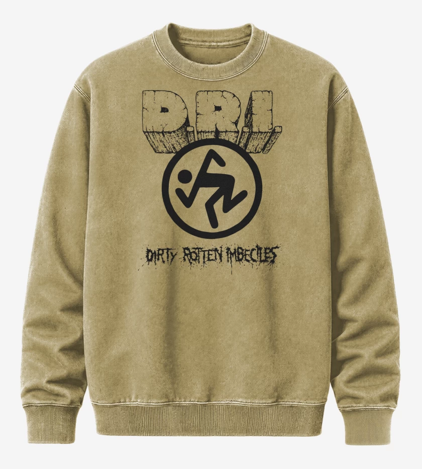 Poleron Polo Acid Wash Dirty Rotten Imbeciles N