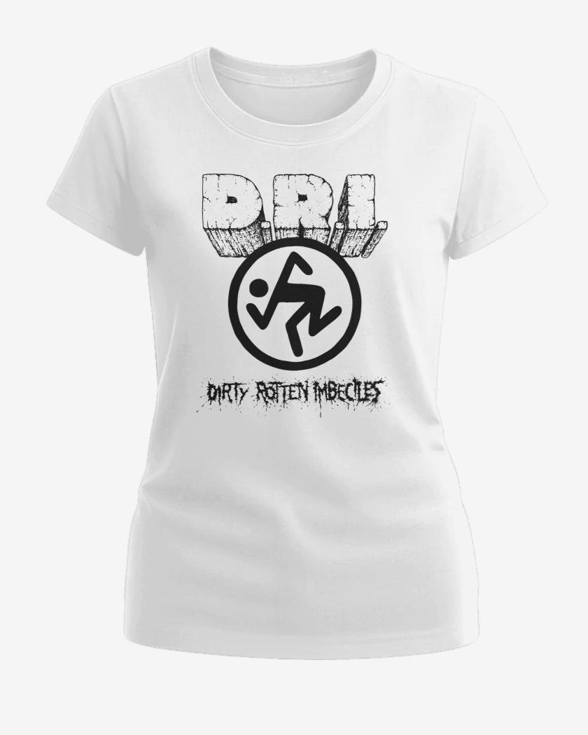 Polera de Mujer Blanco de Dirty Rotten Imbeciles N
