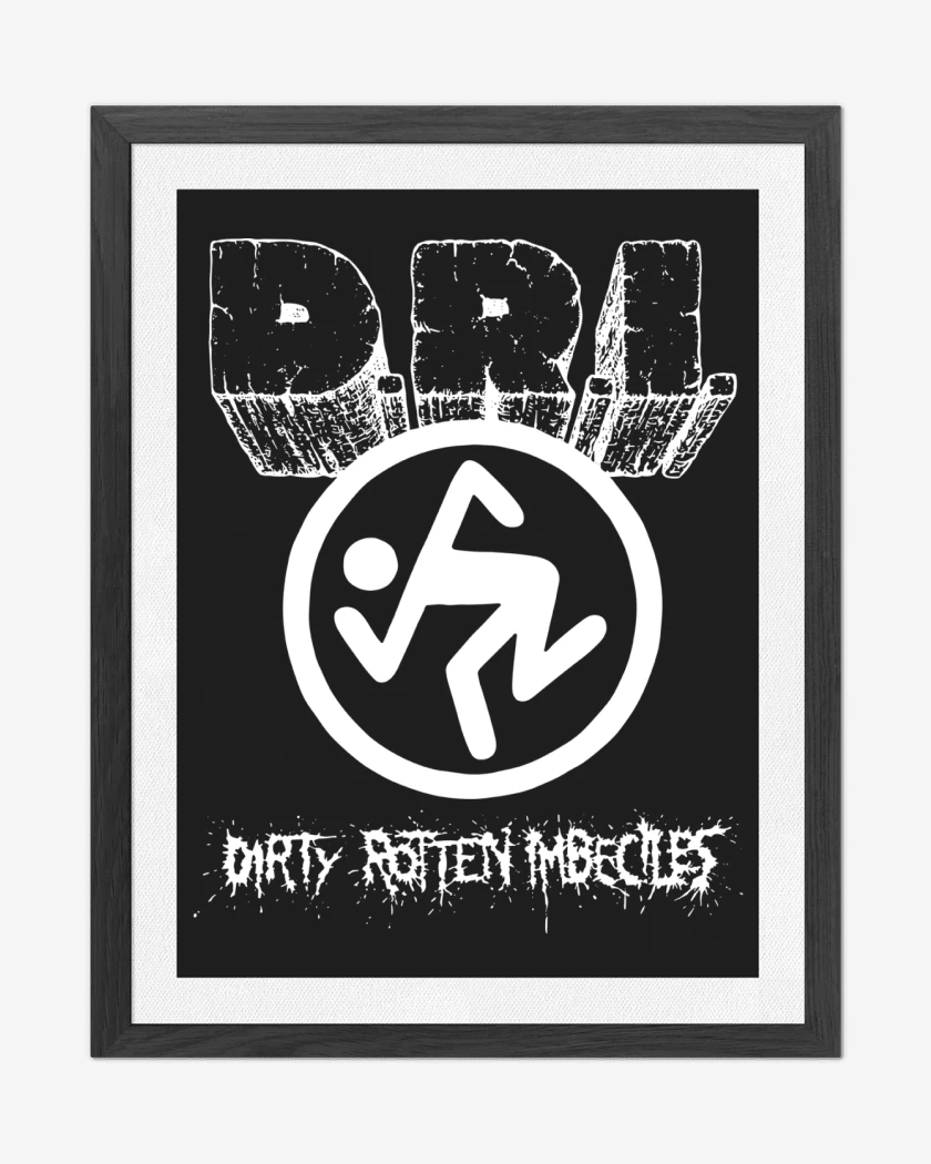 Cuadro decorativo Negro de Dirty Rotten Imbeciles B