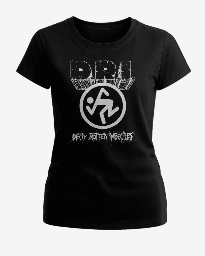 Polera de Mujer Negro de Dirty Rotten Imbeciles B