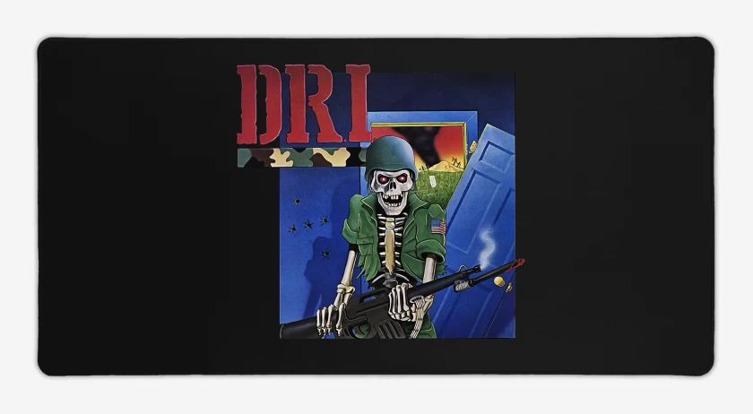 Mouse pad Gamer Negro de DRI LP