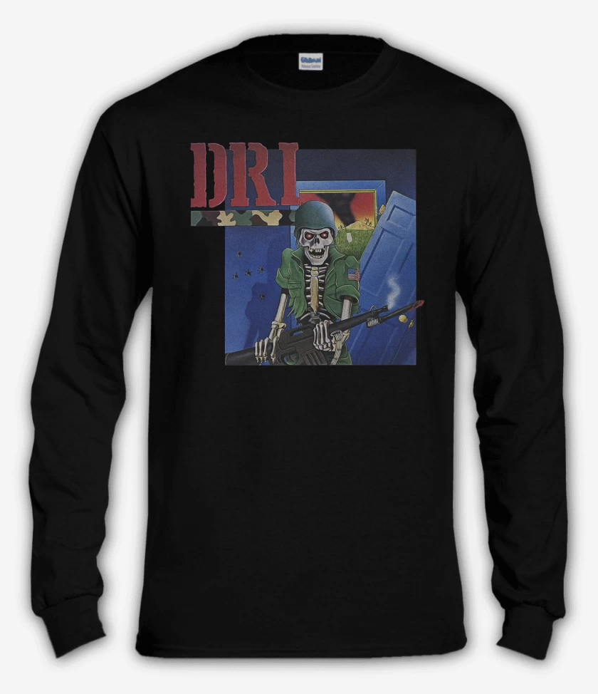 Polera manga larga Negro de DRI LP