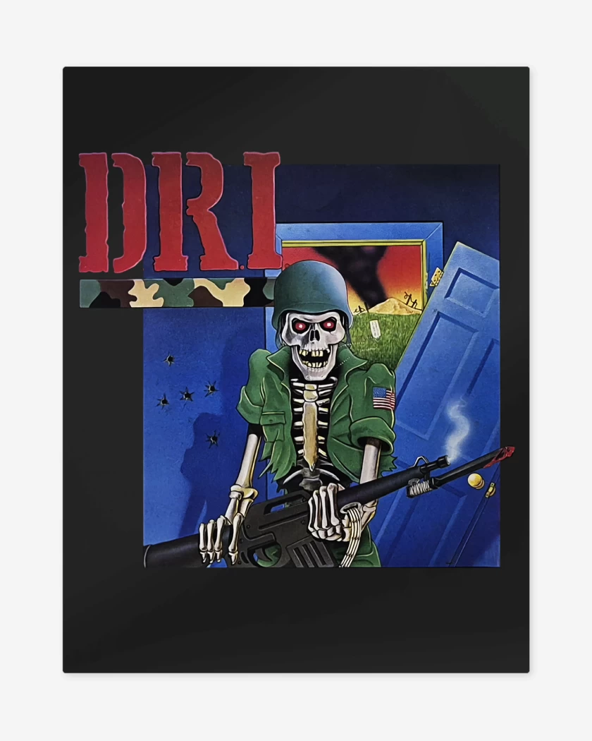 Print metalico Negro de DRI LP