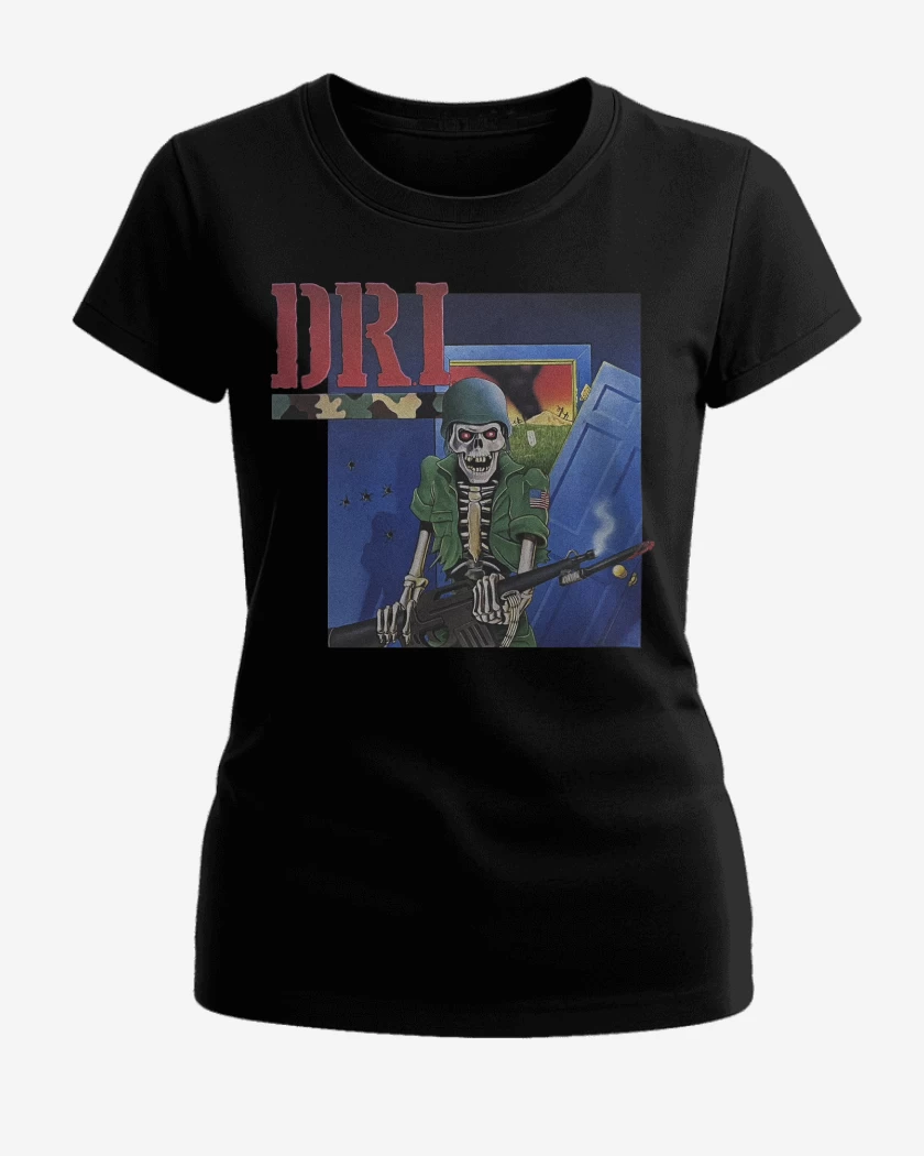 Polera de Mujer Negro de DRI LP