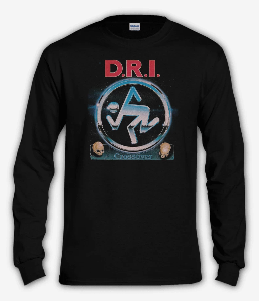 Polera manga larga Negro de DRI CROSSOVER