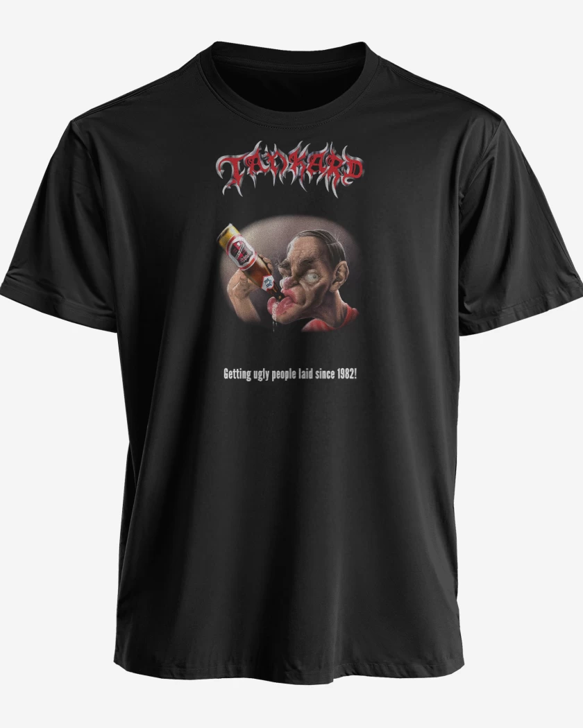 Polera premium Negro de Tankard Since 1982