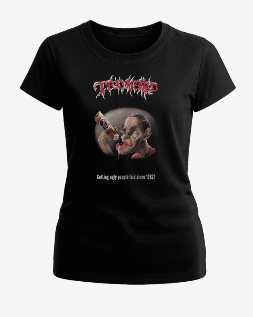 Polera de Mujer Negro de Tankard Since 1982
