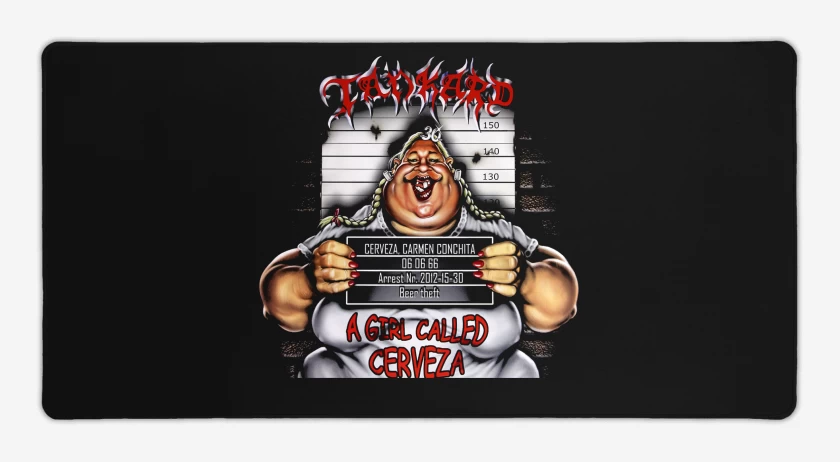 Mouse pad Gamer Tankard A Girl Called Cerveza