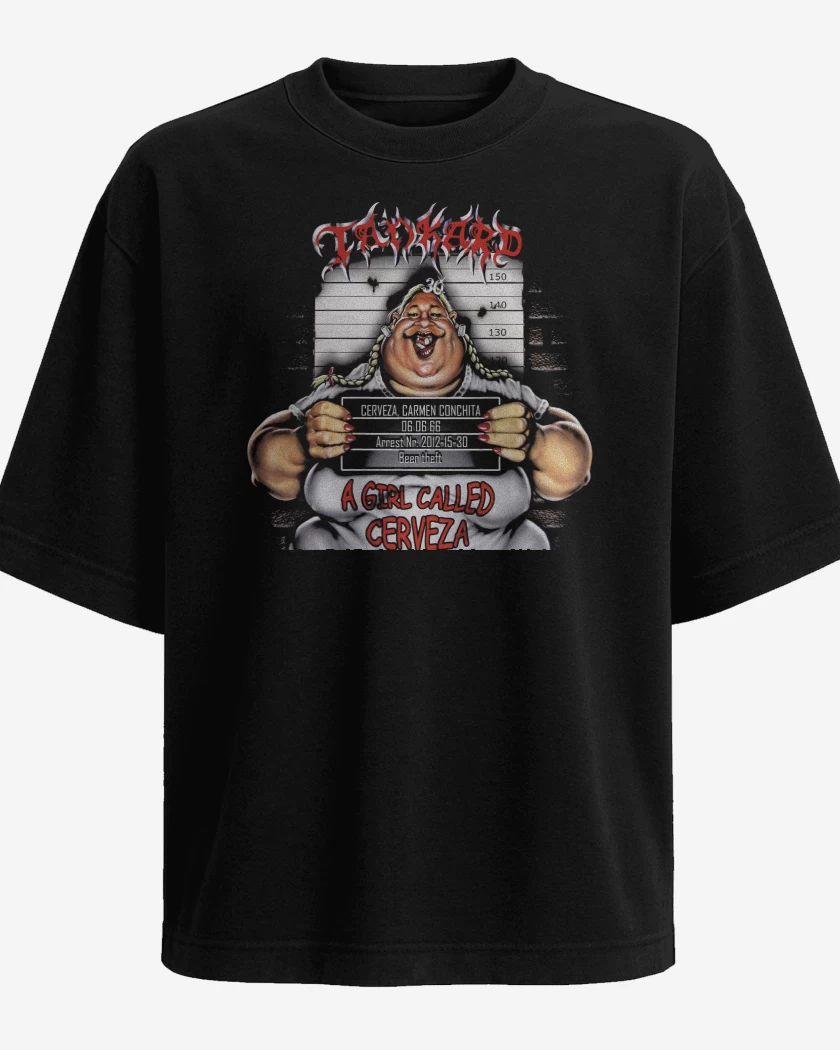 Polera Oversize Tankard A Girl Called Cerveza