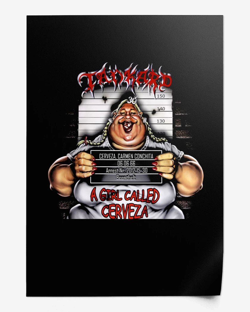 Print Tankard A Girl Called Cerveza