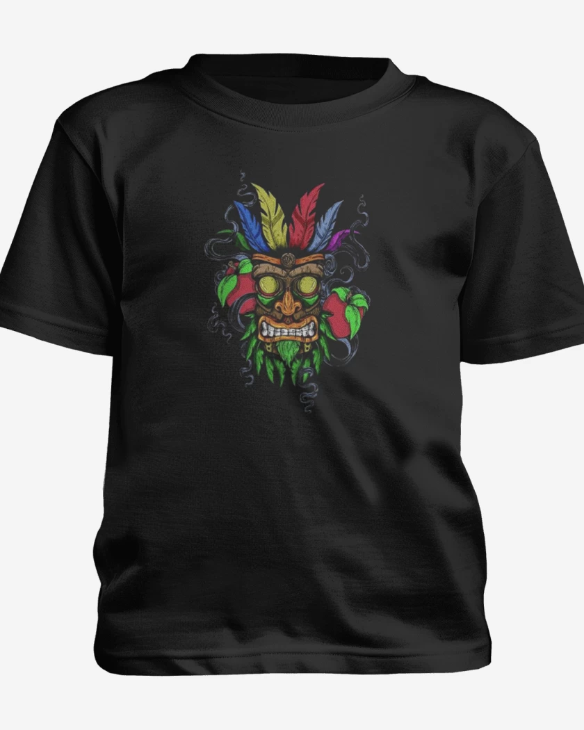 Polera de niño Negro de Aku aku
