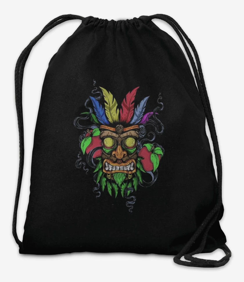 Mochila Negro de Aku aku