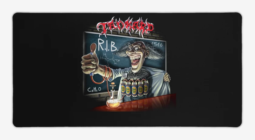 Mouse pad Gamer Negro de Tankard RIB