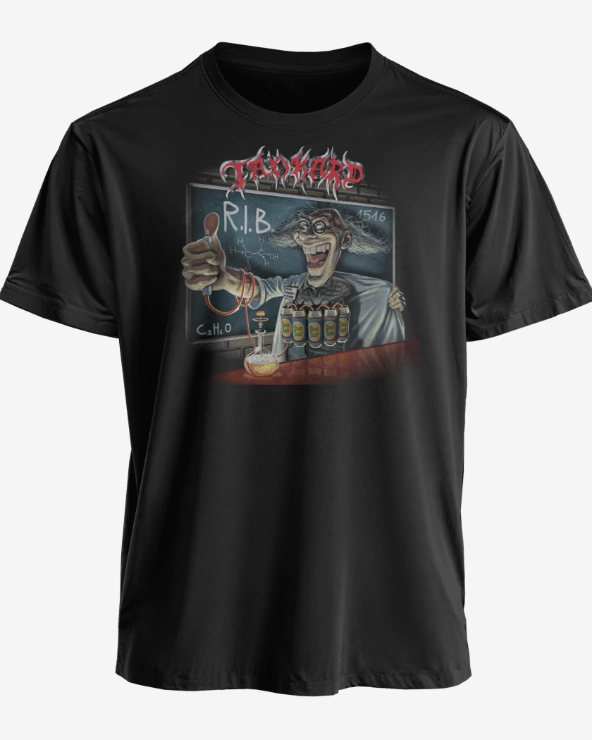 Polera premium Negro de Tankard RIB