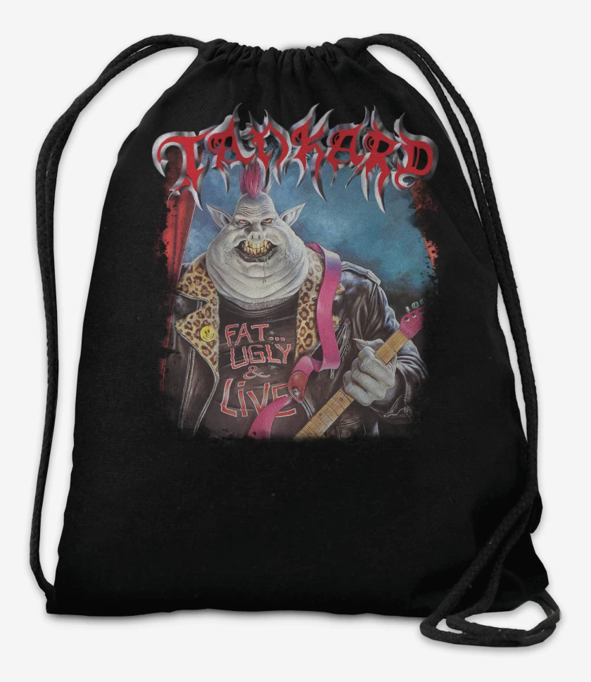 Mochila Tankard Fat Ugly and Live