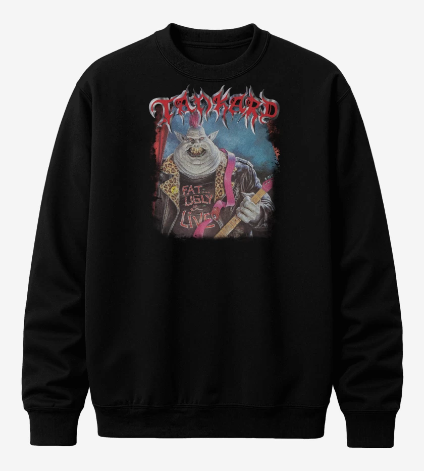 Poleron polo Tankard Fat Ugly and Live
