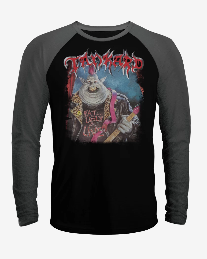 Polera Raglan Tankard Fat Ugly and Live