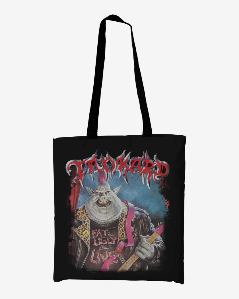 Totebag Tankard Fat Ugly and Live