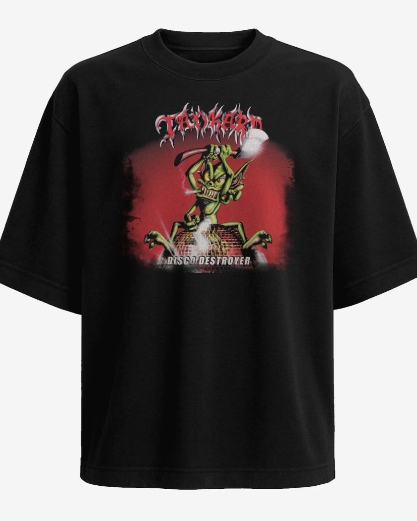 Polera Oversize Tankard Disco Destroyer
