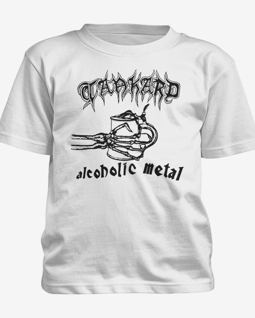 Polera de niño Tankard Alcoholic Metal N