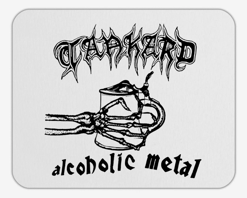 Mousepad Tankard Alcoholic Metal N