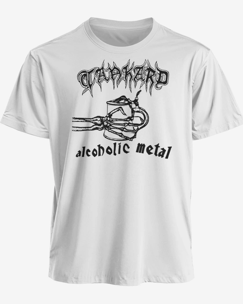 Polera premium Tankard Alcoholic Metal N