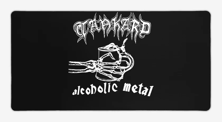 Mouse pad Gamer Tankard Alcoholic Metal 