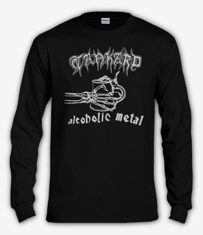 Polera manga larga Tankard Alcoholic Metal 