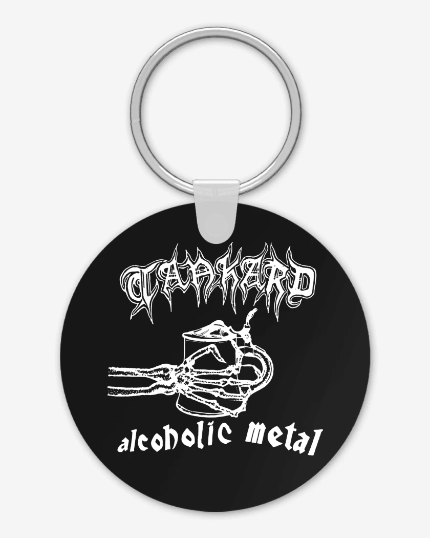 Llavero Tankard Alcoholic Metal 