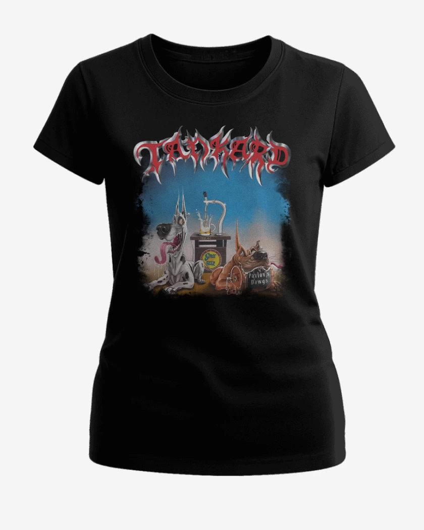 Polera de Mujer Negro de Tankard Pavolvs Dawgs