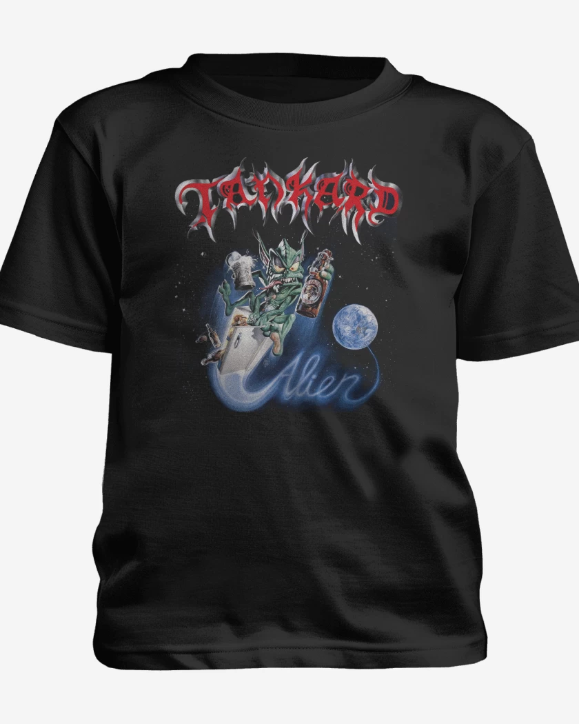 Polera de niño Negro de Tankard Alien