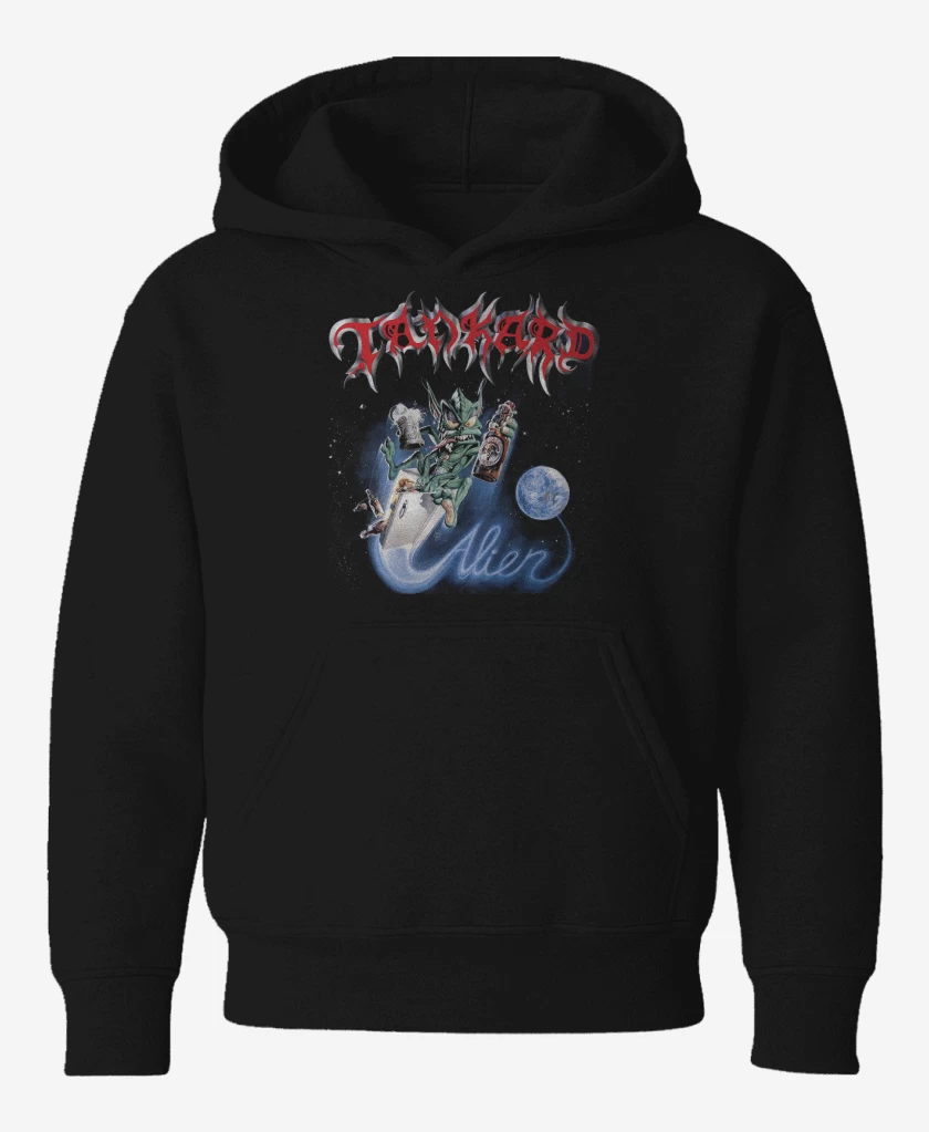 Poleron de niño Negro de Tankard Alien