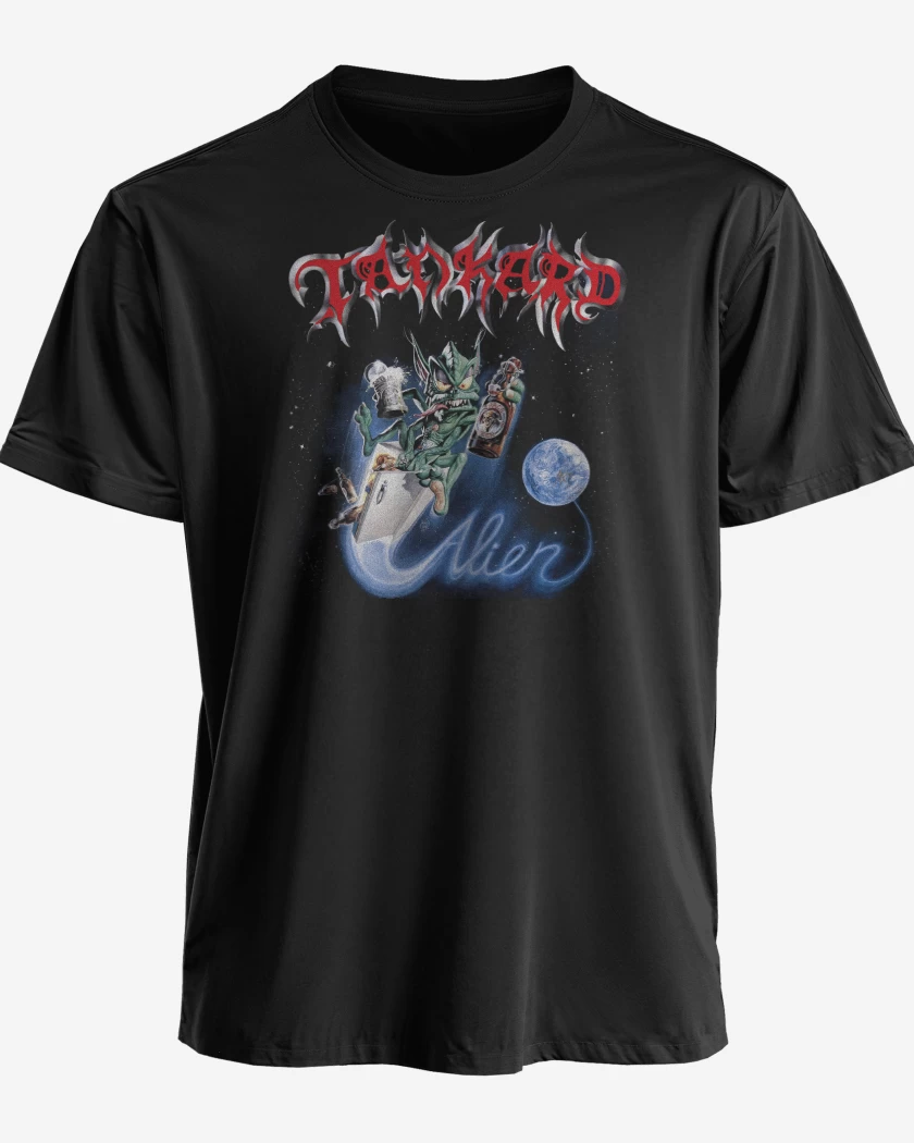 Polera premium Negro de Tankard Alien
