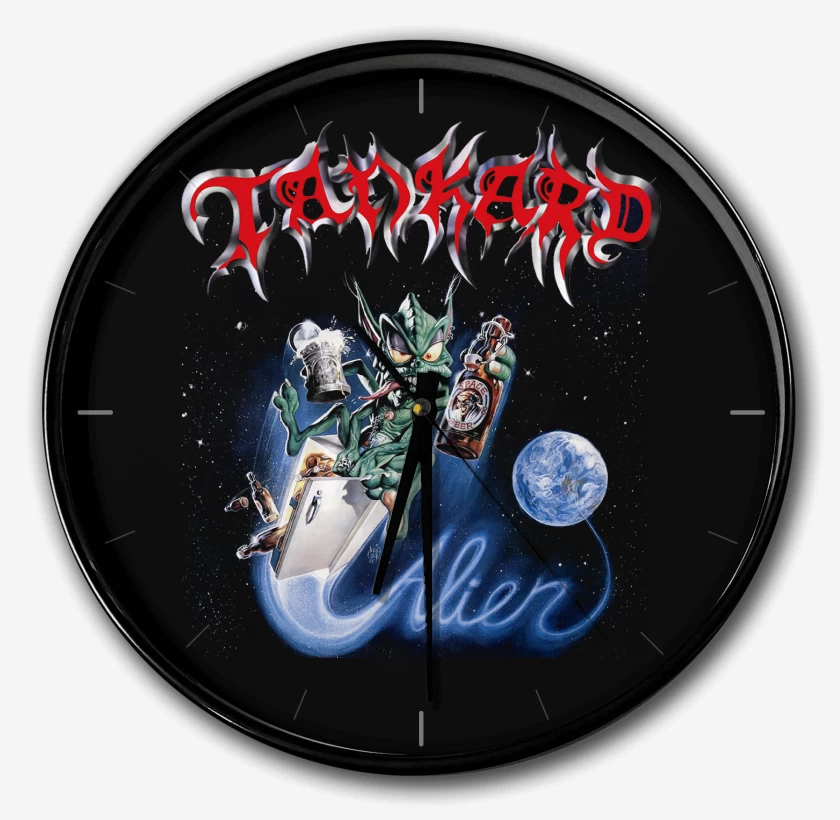Reloj Negro de Tankard Alien