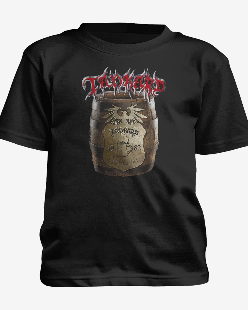 Polera de niño Negro de Tankard Barril