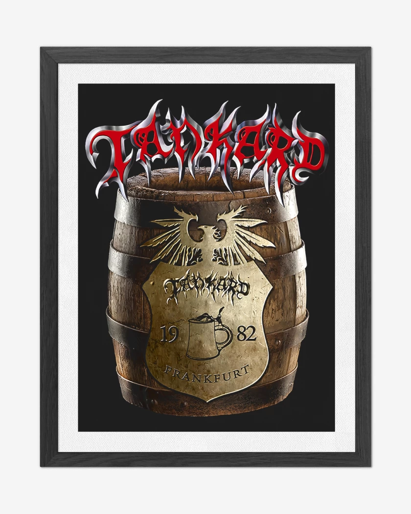 Cuadro decorativo Negro de Tankard Barril