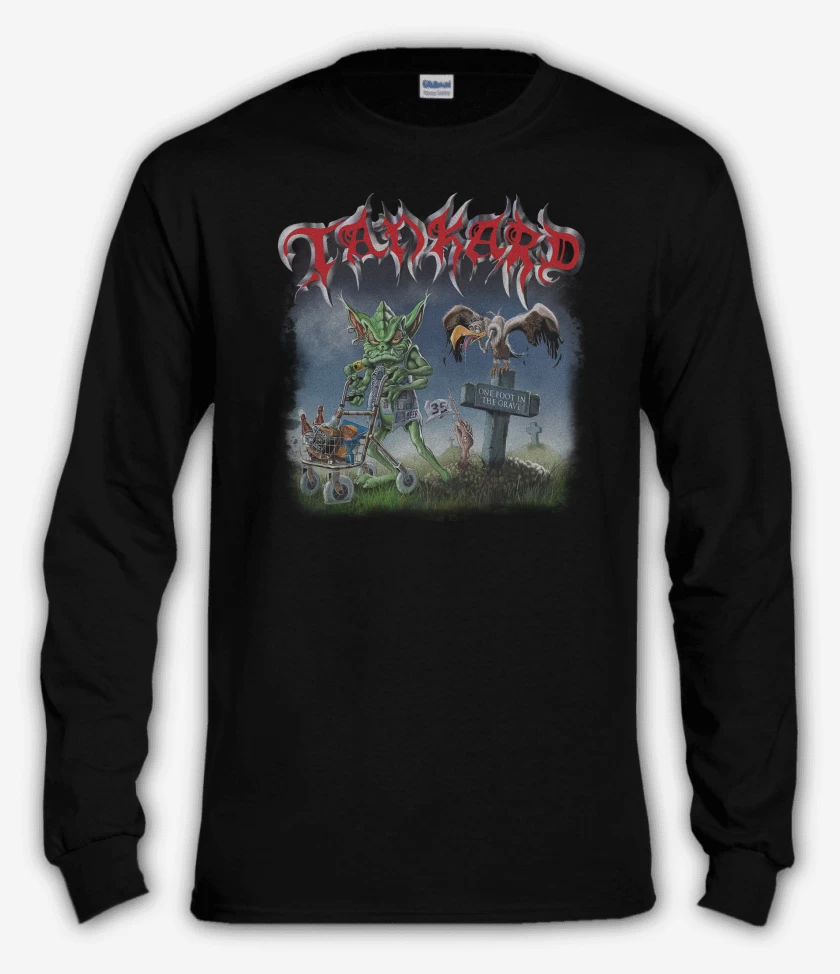 Polera manga larga Tankard One Foot in The Grave 