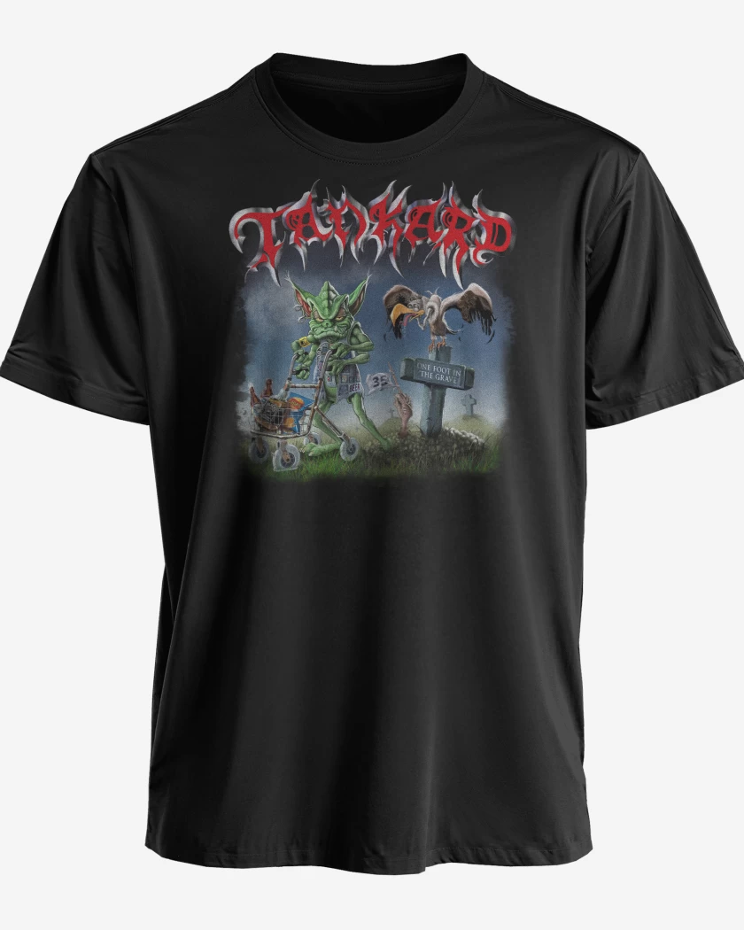 Polera Tankard One Foot in The Grave 
